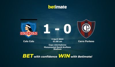 Colo Colo vs. Cerro Porteno Vorhersage, Quoten und Wetttipps 04.04.2024
