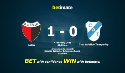 Colon vs. Club Atletico Temperley – Vorhersage, Quoten und Wetttipps 02.07.2025