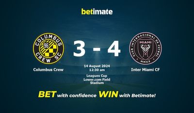 Columbus Crew vs. Inter Miami CF Vorhersage, Quoten und Wetttipps 13.08.2024