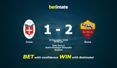 Como vs. Roma – Vorhersage, Quoten und Wetttipps 15.12.2024