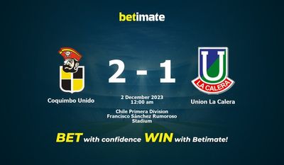 Coquimbo Unido vs. Union La Calera Vorhersage, Quoten und Wetttipps 01.12.2023