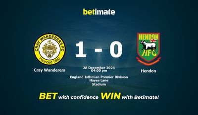Cray Wanderers vs. Hendon – Vorhersage, Quoten und Wetttipps 28.12.2024
