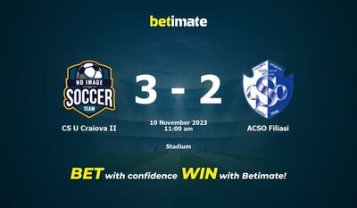 CS U Craiova II gegen ACSO Filiasi Vorhersage, Quoten und Wetttipps 11.10.2023