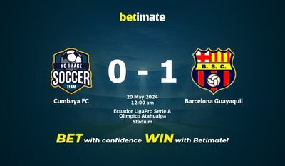 Cumbaya FC gegen Barcelona Guayaquil Vorhersage, Quoten und Wetttipps 19.05.2024