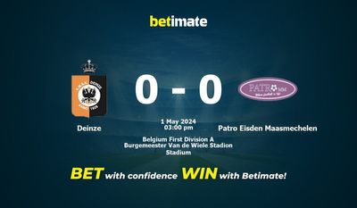 Deinze vs. Patro Eisden Maasmechelen Vorhersage, Quoten & Wetttipps 05.01.2024