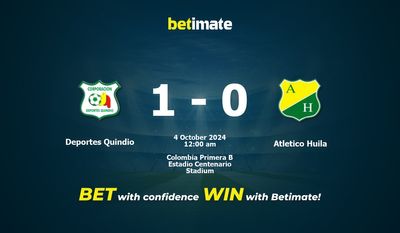 Deportes Quindio vs. Atletico Huila – Vorhersage, Quoten und Wetttipps, 03.10.2024