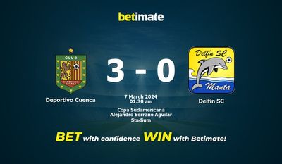 Deportivo Cuenca gegen Delfin SC Vorhersage, Quoten und Wetttipps 03.07.2024