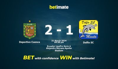 Deportivo Cuenca gegen Delfin SC Vorhersage, Quoten und Wetttipps 31.03.2024