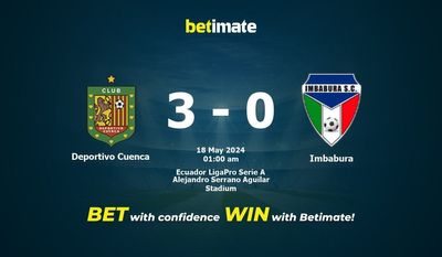 Deportivo Cuenca gegen Imbabura Vorhersage, Quoten und Wetttipps 18.05.2024