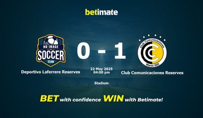 Deportivo Laferrere Reserves vs. Club Comunicaciones Reserves Vorhersage, Quoten und Wetttipps 22.05.2025