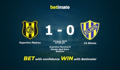 Deportivo Madryn vs. CA Atlanta Vorhersage, Quoten und Wetttipps 15.06.2025