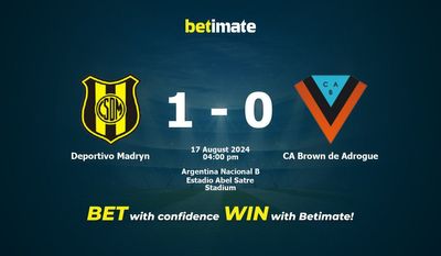 Deportivo Madryn vs. CA Brown de Adrogue Vorhersage, Quoten und Wetttipps 17.08.2024