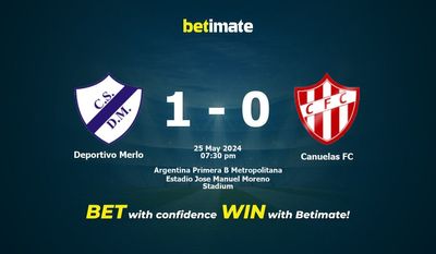 Deportivo Merlo vs. Canuelas FC Vorhersage, Quoten und Wetttipps 25.05.2024