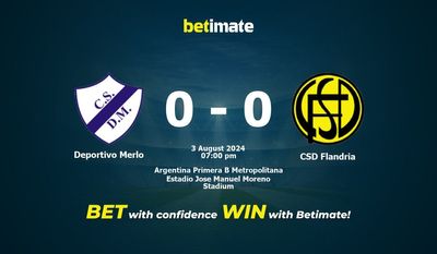 Deportivo Merlo vs. CSD Flandria – Vorhersage, Quoten und Wetttipps 08.03.2024