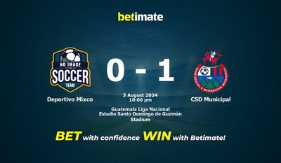 Deportivo Mixco vs. CSD Municipal – Vorhersage, Quoten und Wetttipps 03.08.2024
