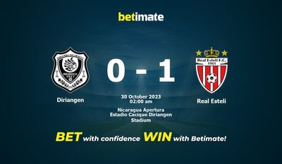 Diriangen vs. Real Esteli Vorhersage, Quoten und Wetttipps 30.10.2023