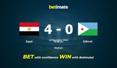 Ägypten vs. Dschibuti Vorhersage, Quoten und Wetttipps 16.11.2023