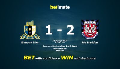 Eintracht Trier vs. FSV Frankfurt Vorhersage, Quoten & Wetttipps 22.03.2025