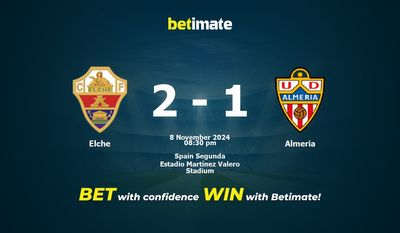 Elche vs. Almeria – Vorhersage, Quoten und Wetttipps, 08.11.2024