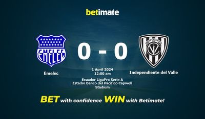 Emelec vs. Independiente del Valle Vorhersage, Quoten und Wetttipps 31.03.2024