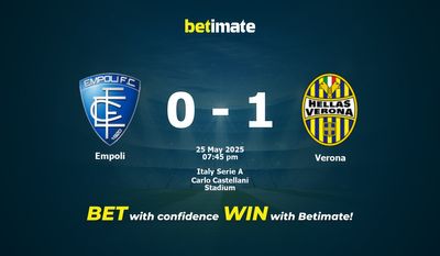 Empoli vs. Verona – Vorhersage, Quoten & Wett-Tipps 25.05.2025