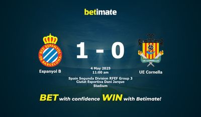 Espanyol B gegen UE Cornella Vorhersage, Quoten und Wetttipps 05.04.2025