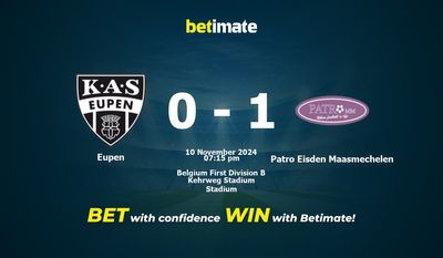 Eupen gegen Patro Eisden Maasmechelen Vorhersage, Quoten und Wetttipps 11.10.2024