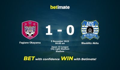 Fagiano Okayama gegen Blaublitz Akita Vorhersage, Quoten und Wetttipps 11.05.2023