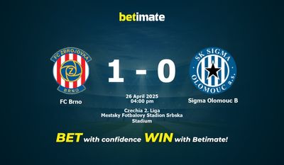 FC Brünn vs. Sigma Olomouc B Vorhersage, Quoten & Wetttipps 26.04.2025