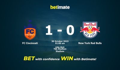 FC Cincinnati gegen New York Red Bulls Vorhersage, Quoten und Wetttipps 30.10.2023