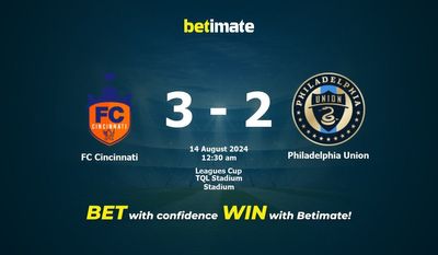 FC Cincinnati vs. Philadelphia Union – Vorhersage, Quoten und Wetttipps 13.08.2024