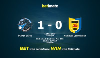 FC Den Bosch gegen Cambuur Leeuwarden Vorhersage, Quoten und Wetttipps 05.12.2025
