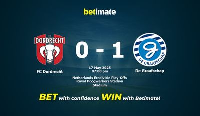 FC Dordrecht gegen De Graafschap Vorhersage, Quoten und Wetttipps 17.05.2025