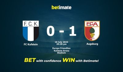 FC Kufstein vs. Augsburg Vorhersage, Quoten & Wetttipps 18.07.2023