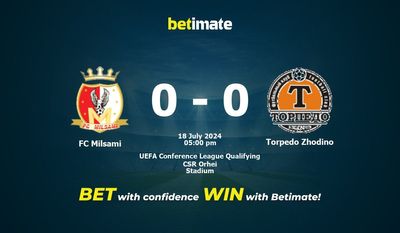 FC Milsami vs. Torpedo Zhodino – Vorhersage, Quoten und Wetttipps 18.07.2024