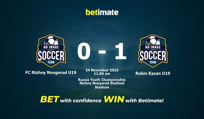 FC Nischni Nowgorod U19 gegen Rubin Kasan U19 Vorhersage, Quoten und Wetttipps 24.11.2023