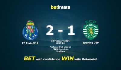 FC Porto U19 gegen Sporting U19 Vorhersage, Quoten und Wetttipps 24.02.2024