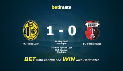 FC Rukh Lviv gegen FC Veres Rivne Vorhersage, Quoten und Wetttipps 05.10.2025