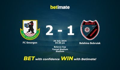 FC Smorgon vs. Belshina Bobruisk – Vorhersage, Quoten und Wetttipps 26.07.2024