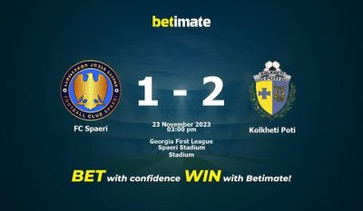 FC Spaeri vs. Kolkheti Poti Vorhersage, Quoten und Wetttipps 23.11.2023