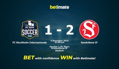 FC Stockholm Internazionale gegen Sandvikens IF Vorhersage, Quoten und Wetttipps 11.04.2023