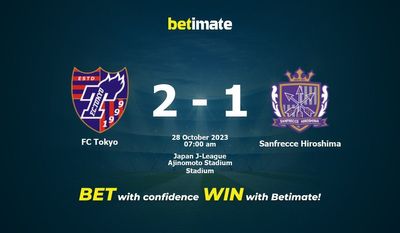 FC Tokio gegen Sanfrecce Hiroshima Vorhersage, Quoten und Wetttipps 28.10.2023
