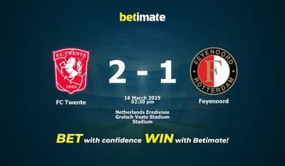 FC Twente vs. Feyenoord – Vorhersage, Quoten und Wetttipps – 16.03.2025