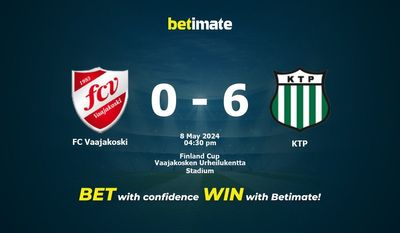 FC Vaajakoski vs. KTP Vorhersage, Quoten und Wetttipps 05.08.2024