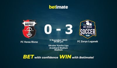 FC Veres Rivne vs. FC Zorya Lugansk Vorhersage, Quoten & Wetttipps 11.05.2023