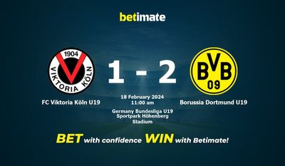 FC Viktoria Köln U19 vs. Borussia Dortmund U19 Vorhersage, Quoten & Wetttipps 18.02.2024