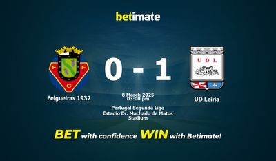 Felgueiras 1932 gegen UD Leiria Vorhersage, Quoten und Wetttipps 03.08.2025