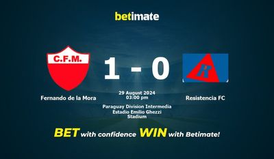 Fernando de la Mora gegen Resistencia FC Vorhersage, Quoten und Wetttipps 29.08.2024