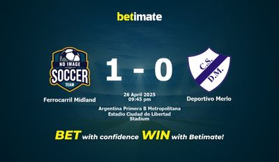Ferrocarril Midland vs. Deportivo Merlo – Vorhersage, Quoten und Wett-Tipps – 26.04.2025