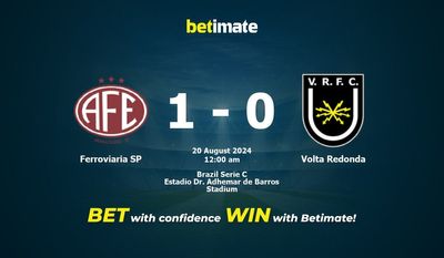 Ferroviaria SP vs. Volta Redonda – Vorhersage, Quoten und Wetttipps – 19.08.2024